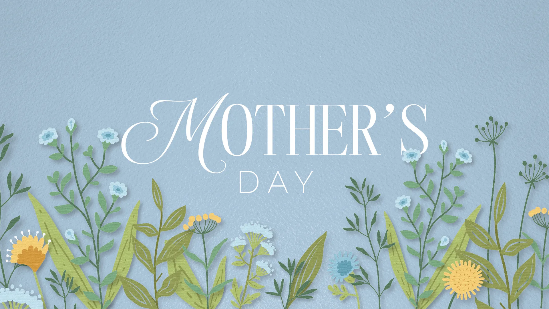 Welcome A Serene Ambiance To Your Church Gatherings With This Delicately Designed Mother'S Day Graphic Template, Perfect For Celebrating And Cherishing The Maternal Figures In Your Faith Community.