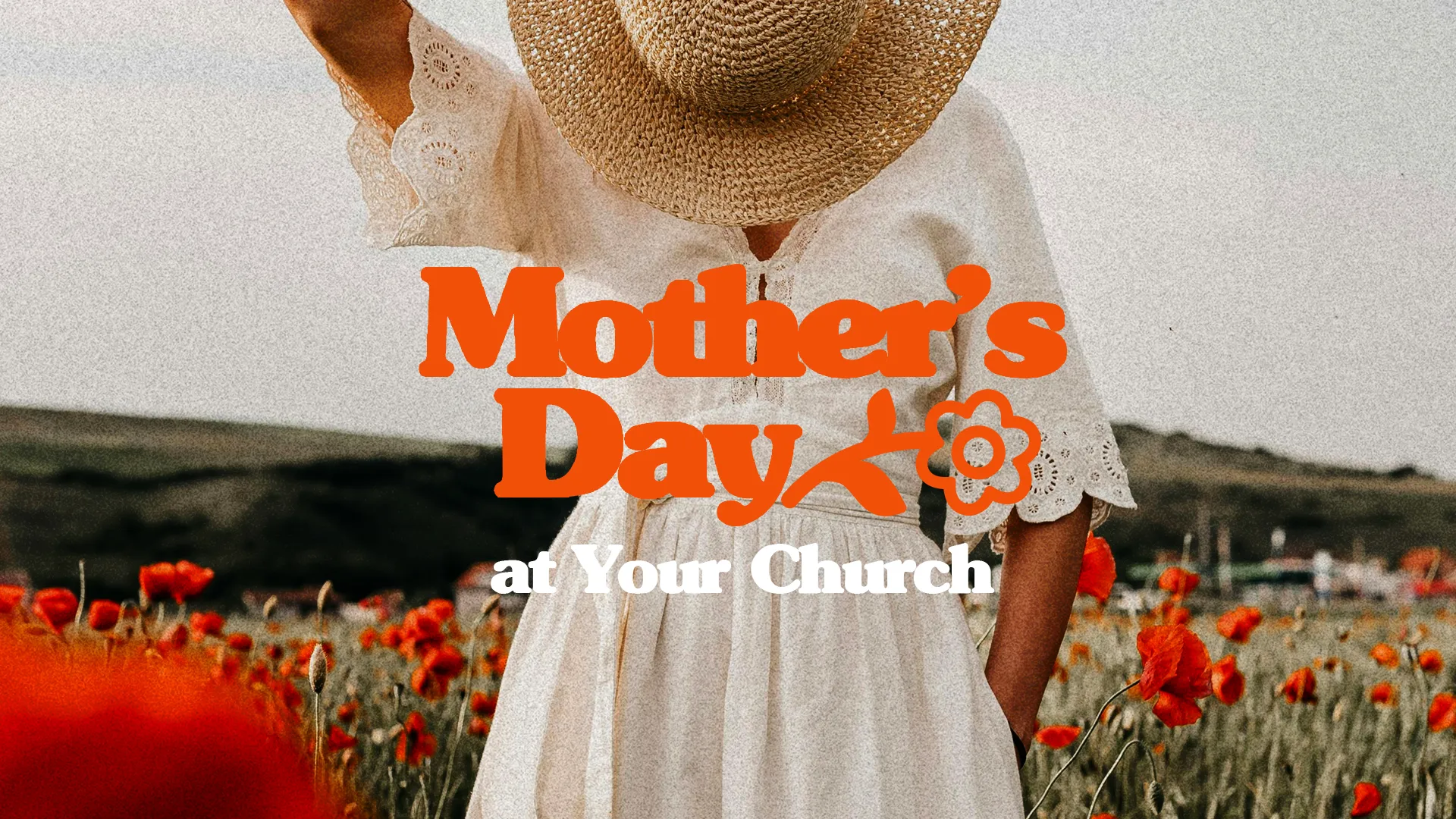 Celebrate Mother'S Day With A Vibrant Touch! This Church Media Graphic Features Warm, Rustic Imagery That'S Perfect For Honoring Mothers In Your Congregation. It'S A Fresh Take On Tradition, Sure To Bring A Welcoming And Festive Atmosphere To Your Services.
