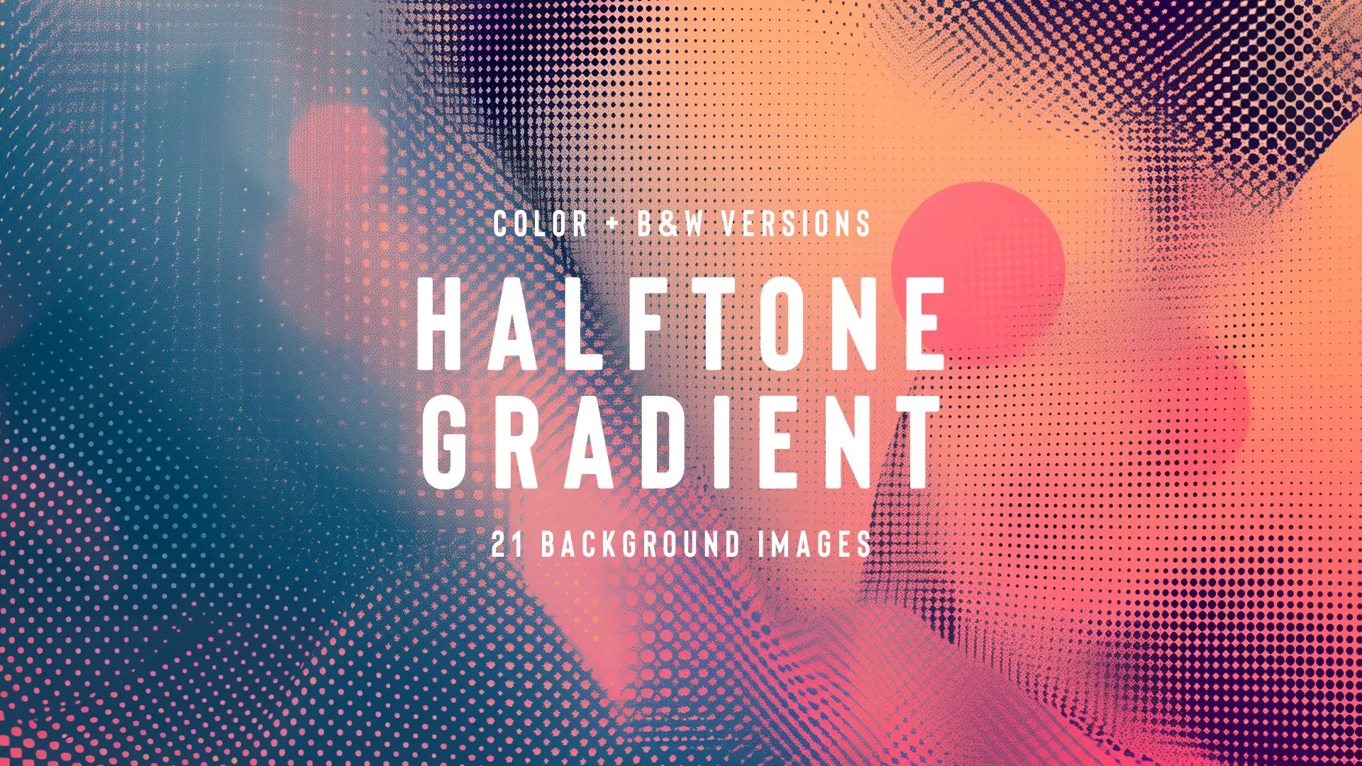 Boost Your Church Media'S Visual Impact With Our &Quot;Halftone Gradient&Quot; Background Set. This Versatile Collection Offers 21 Images In Both Color And B&Amp;W, Perfect For Adding A Contemporary Edge To Your Presentations And Designs.
