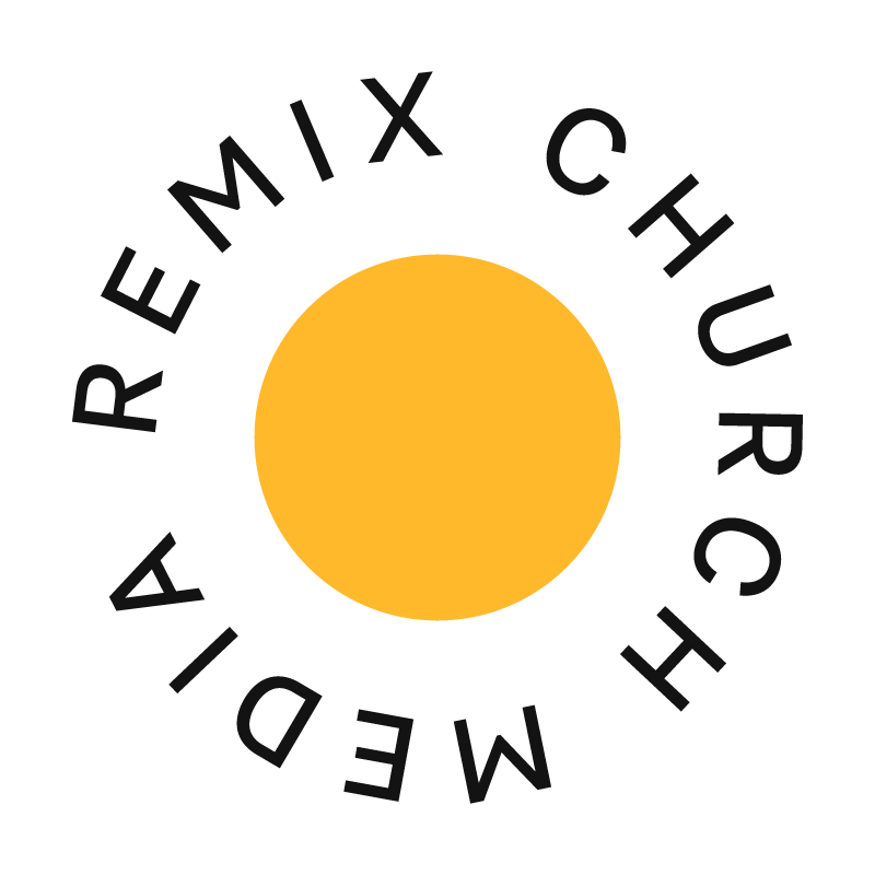 Remix Church Media Logo Badge Circle