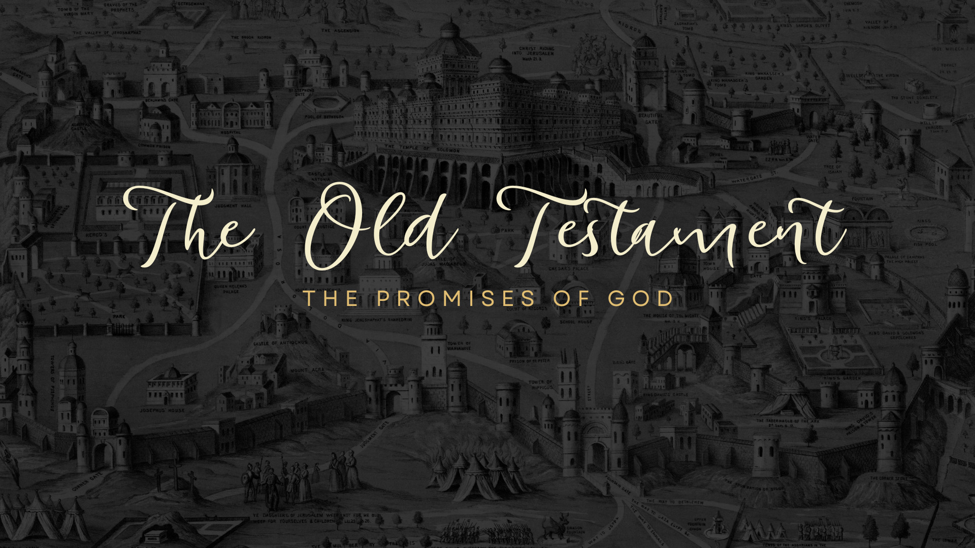 The Old Testament 4K 3840 × 2160 Px | Remix Church Media | Editable Design Templates And Resources Made For The Church.
